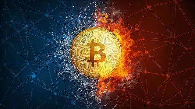 比特币油画图片 比特币图片是什么做的