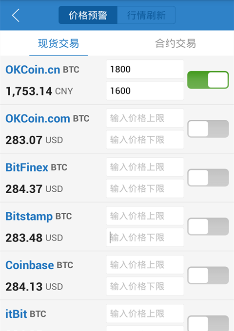 关于okcoin比特币价格高的信息